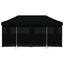 Party Tent Sort 292 x 580 x 315 cm Oxford stof