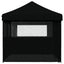 Party Tent Sort 292 x 580 x 315 cm Oxford stof