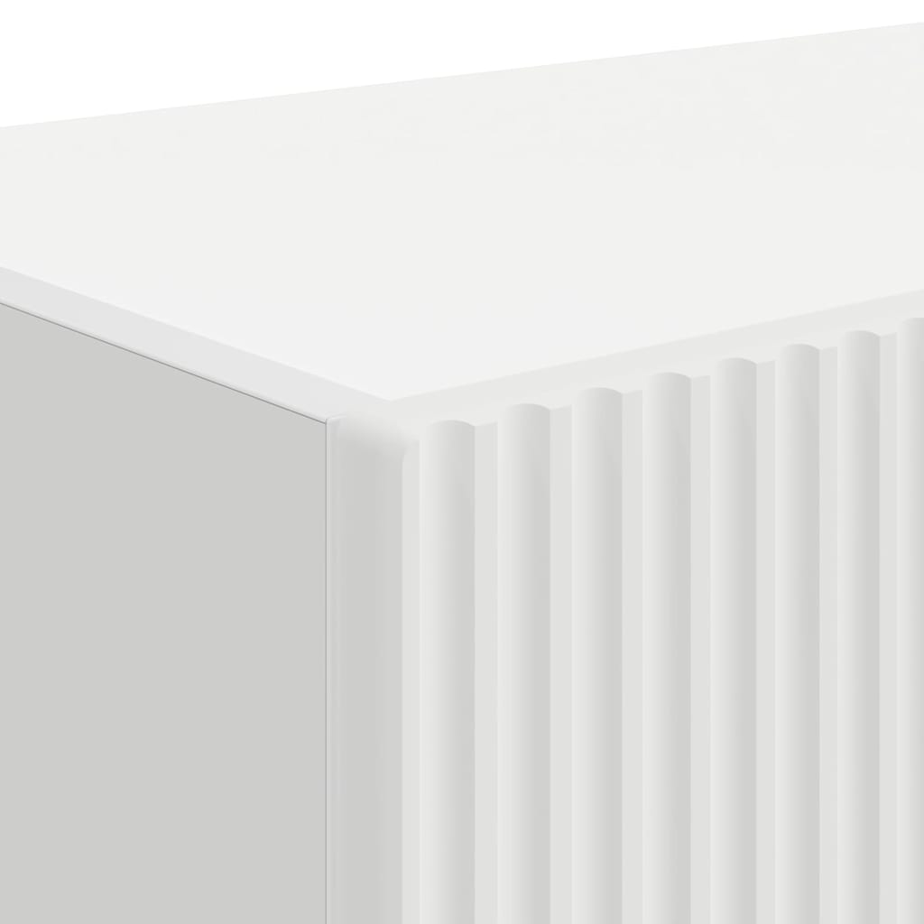 TV vægskab Vægmonteret Hvid 39 x 31 x 29,5 cm Konstrueret træ