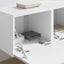TV vægskab 2 pcs Hvid 39 x 31 x 29,5 cm Konstrueret træ