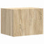 TV vægskab 2 pcs Sonoma 39 x 31 x 29,5 cm Konstrueret træ