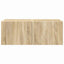 TV vægskab 2 pcs Sonoma 39 x 31 x 29,5 cm Konstrueret træ