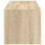 TV vægskab 2 pcs Sonoma 39 x 31 x 29,5 cm Konstrueret træ