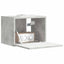 TV vægskab Vægmonteret Beton 39 x 31 x 29,5 cm Konstrueret træ