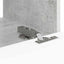 TV vægskab 2 pcs Beton 39 x 31 x 29,5 cm Konstrueret træ