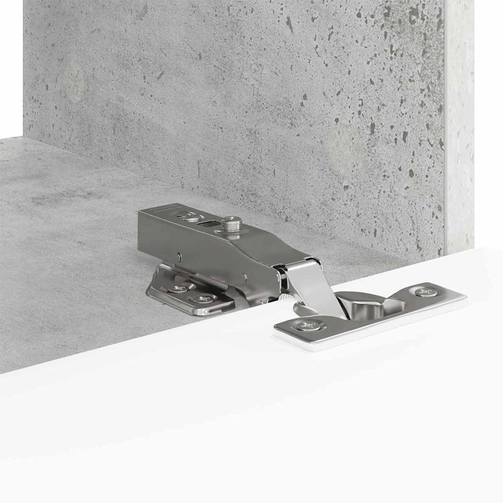 TV vægskab 2 pcs Beton 39 x 31 x 29,5 cm Konstrueret træ
