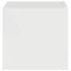 TV vægskab Gloss Hvid 39 x 31 x 29,5 cm Konstrueret træ