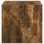 TV vægskab Røget eg 39 x 31 x 29,5 cm Konstrueret træ