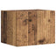 TV vægskab Gammelt træ 39 x 31 x 29,5 cm Konstrueret træ