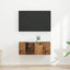 TV vægskab 2 pcs Gammelt træ 39 x 31 x 29,5 cm Konstrueret træ