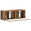 TV vægskab 2 pcs Gammelt træ 39 x 31 x 29,5 cm Konstrueret træ