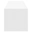 TV vægskab 2 pcs Hvid 60 x 31 x 29,5 cm Konstrueret træ