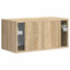 TV vægskab Vægmonteret Sonoma 60 x 31 x 29,5 cm Konstrueret træ