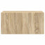 TV vægskab Vægmonteret Sonoma 60 x 31 x 29,5 cm Konstrueret træ