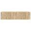 TV vægskab 2 pcs Sonoma 60 x 31 x 29,5 cm Konstrueret træ