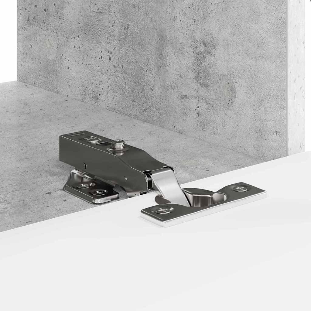 TV vægskab Vægmonteret Beton 60 x 31 x 29,5 cm Konstrueret træ