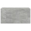TV vægskab Vægmonteret Beton 60 x 31 x 29,5 cm Konstrueret træ
