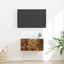 TV vægskab Røget eg 60 x 31 x 29,5 cm Konstrueret træ