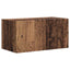 TV vægskab Gammelt træ 60 x 31 x 29,5 cm Konstrueret træ