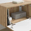 TV vægskab 2 pcs Artisan eg 60 x 31 x 29,5 cm Konstrueret træ