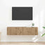 TV vægskab 2 pcs Artisan eg 60 x 31 x 29,5 cm Konstrueret træ