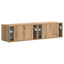 TV vægskab 2 pcs Artisan eg 60 x 31 x 29,5 cm Konstrueret træ