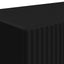 TV vægskab 2 pcs Sort 78,5 x 31 x 29,5 cm Konstrueret træ