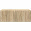 TV vægskab Sonoma 78,5 x 31 x 29,5 cm Konstrueret træ