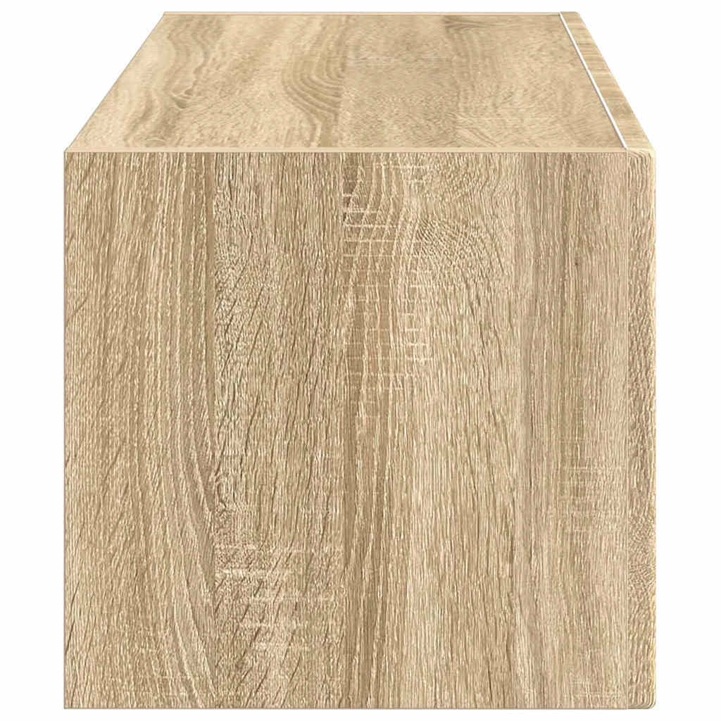 TV vægskab Sonoma 78,5 x 31 x 29,5 cm Konstrueret træ