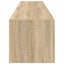 TV vægskab 2 pcs Sonoma 78,5 x 31 x 29,5 cm Konstrueret træ