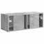 TV vægskab Beton 78,5 x 31 x 29,5 cm Konstrueret træ