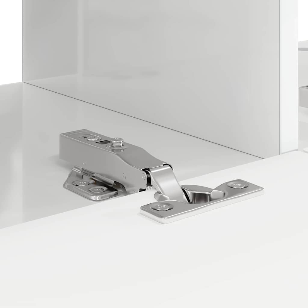TV vægskab Gloss Hvid 78,5 x 31 x 29,5 cm Konstrueret træ