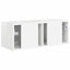 TV vægskab Gloss Hvid 78,5 x 31 x 29,5 cm Konstrueret træ
