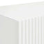 TV vægskab 2 pcs Gloss Hvid 78,5 x 31 x 29,5 cm Konstrueret træ