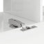 TV vægskab 2 pcs Gloss Hvid 78,5 x 31 x 29,5 cm Konstrueret træ