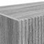 TV vægskab 2 pcs Grå Sonoma 78,5 x 31 x 29,5 cm Konstrueret træ