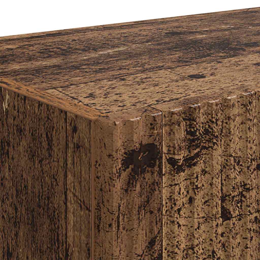 TV vægskab Gammelt træ 78,5 x 31 x 29,5 cm Konstrueret træ