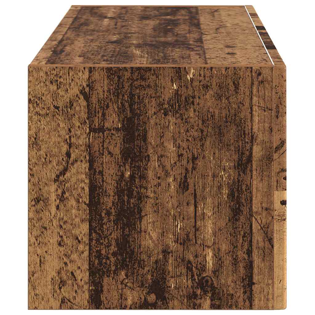 TV vægskab Gammelt træ 78,5 x 31 x 29,5 cm Konstrueret træ