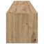 TV vægskab 2 pcs Artisan eg 78,5 x 31 x 29,5 cm Konstrueret træ