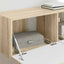 TV vægskab 2 pcs Sonoma 98 x 31 x 29,5 cm Konstrueret træ
