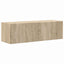 TV vægskab 2 pcs Sonoma 98 x 31 x 29,5 cm Konstrueret træ