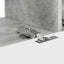 TV vægskab Vægmonteret Beton 98 x 31 x 29,5 cm Konstrueret træ