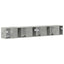 TV vægskab 2 pcs Beton 98 x 31 x 29,5 cm Konstrueret træ