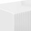 TV vægskab 2 pcs Gloss Hvid 98 x 31 x 29,5 cm Konstrueret træ