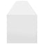 TV vægskab 2 pcs Gloss Hvid 98 x 31 x 29,5 cm Konstrueret træ