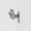 TV vægskab 2 pcs Hvid 30 x 31 x 40 cm Konstrueret træ