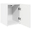 TV vægskab 2 pcs Hvid 30 x 31 x 40 cm Konstrueret træ