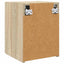 TV vægskab 2 pcs Sonoma 30 x 31 x 40 cm Konstrueret træ