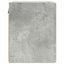 TV vægskab Vægmonteret Beton 30 x 31 x 40 cm Konstrueret træ
