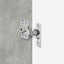 TV vægskab 2 pcs Beton 30 x 31 x 40 cm Konstrueret træ